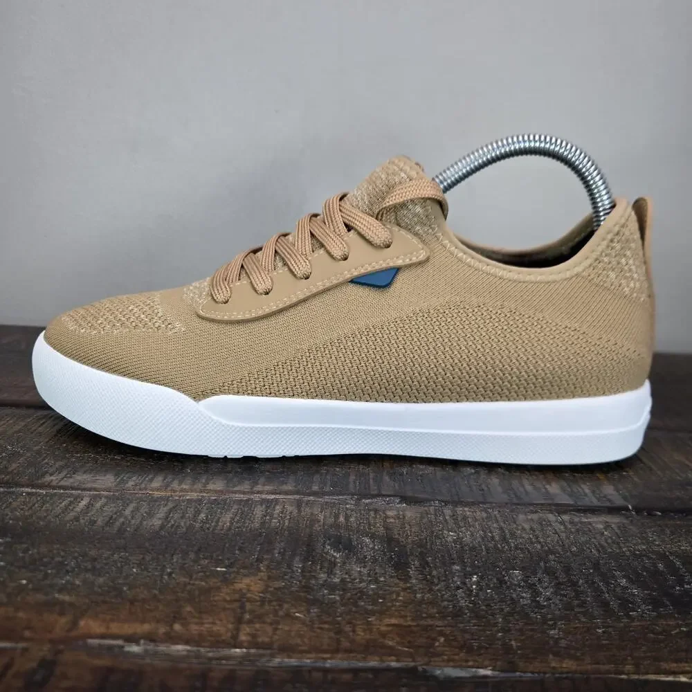 Vessi Weekend 1.5 Sneaker Womens Size 9 Waterproof Shoes Oak Brown White